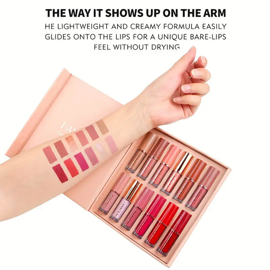 12 Velvet Lip Color Set