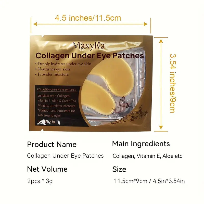 Collagen Under Eye Patches – Hydrate, Nourish & Revitalize