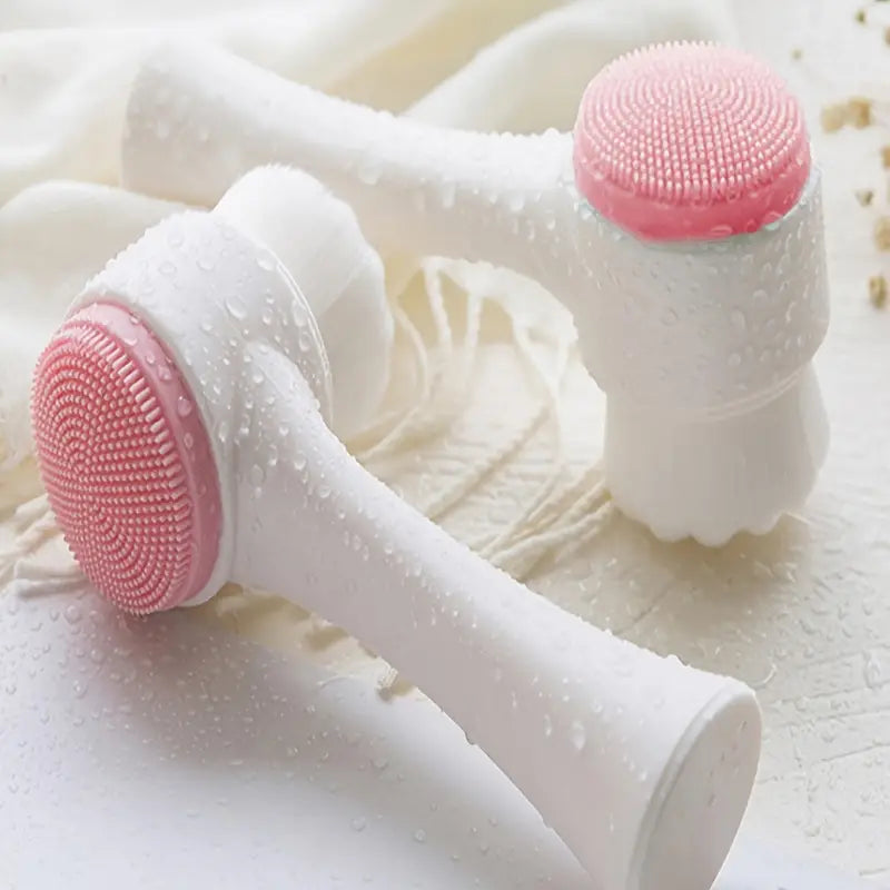 Multi-Functional Double-Sided Cleansing & Exfoliating Brush